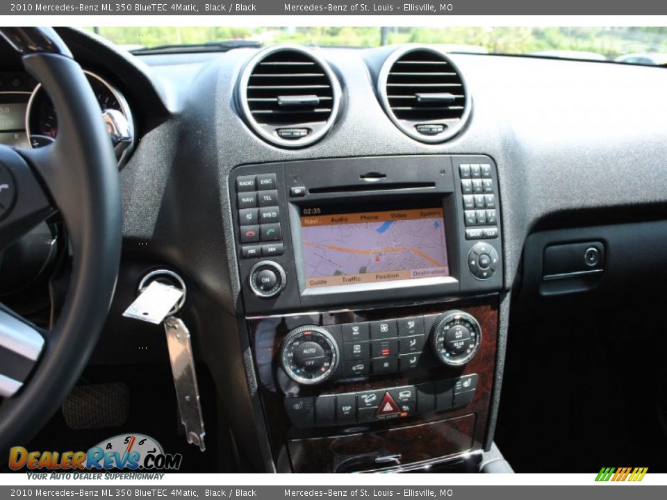 2010 Mercedes-Benz ML 350 BlueTEC 4Matic Black / Black Photo #24