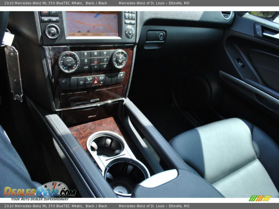 2010 Mercedes-Benz ML 350 BlueTEC 4Matic Black / Black Photo #25