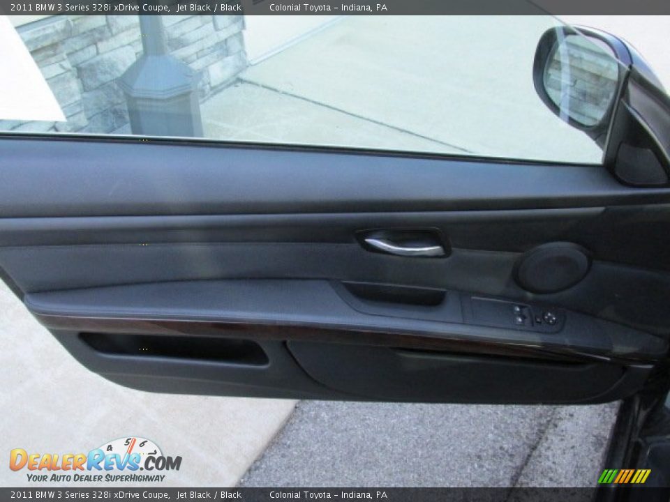 2011 BMW 3 Series 328i xDrive Coupe Jet Black / Black Photo #7