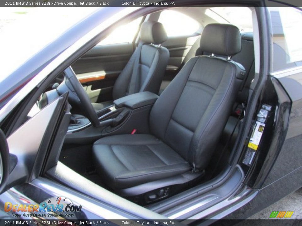 2011 BMW 3 Series 328i xDrive Coupe Jet Black / Black Photo #8