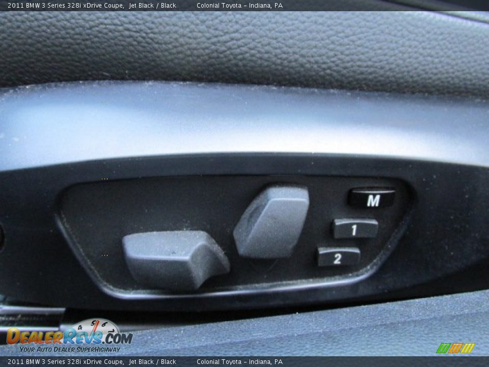 2011 BMW 3 Series 328i xDrive Coupe Jet Black / Black Photo #9