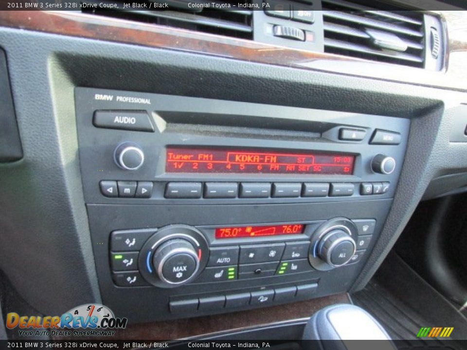 2011 BMW 3 Series 328i xDrive Coupe Jet Black / Black Photo #11