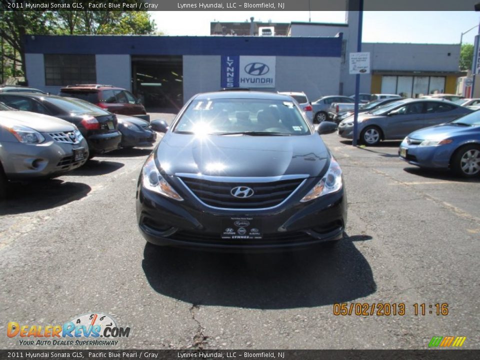 2011 Hyundai Sonata GLS Pacific Blue Pearl / Gray Photo #1