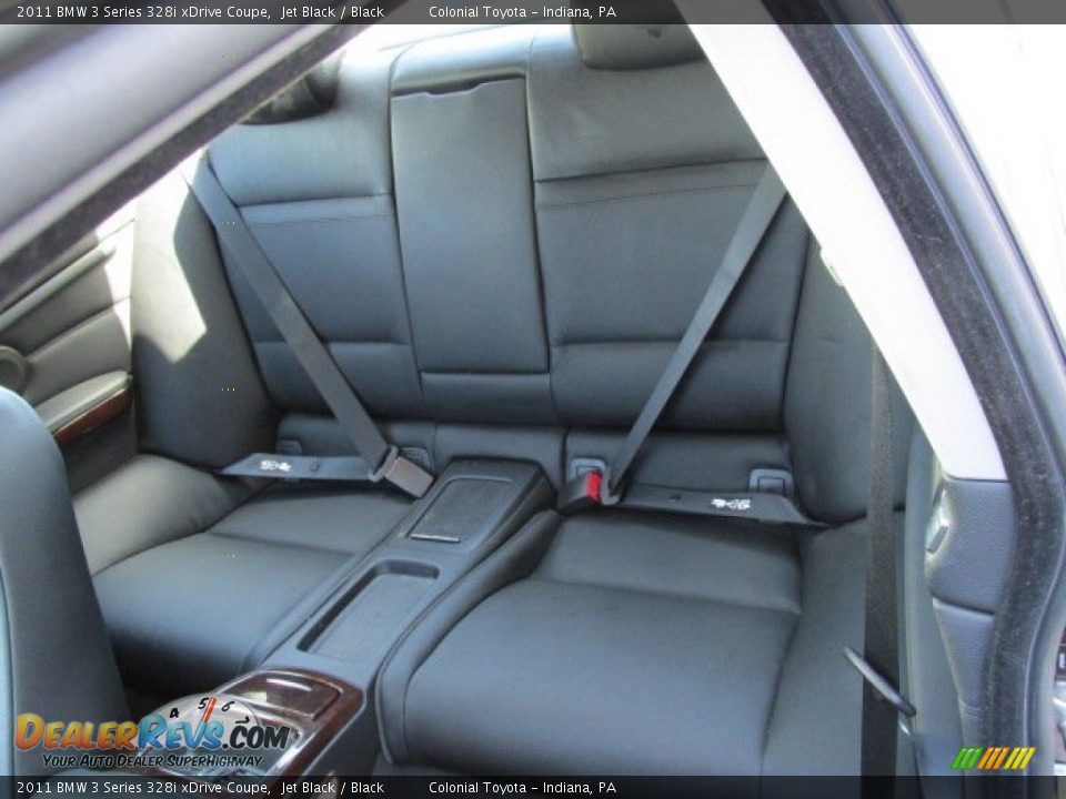 2011 BMW 3 Series 328i xDrive Coupe Jet Black / Black Photo #15