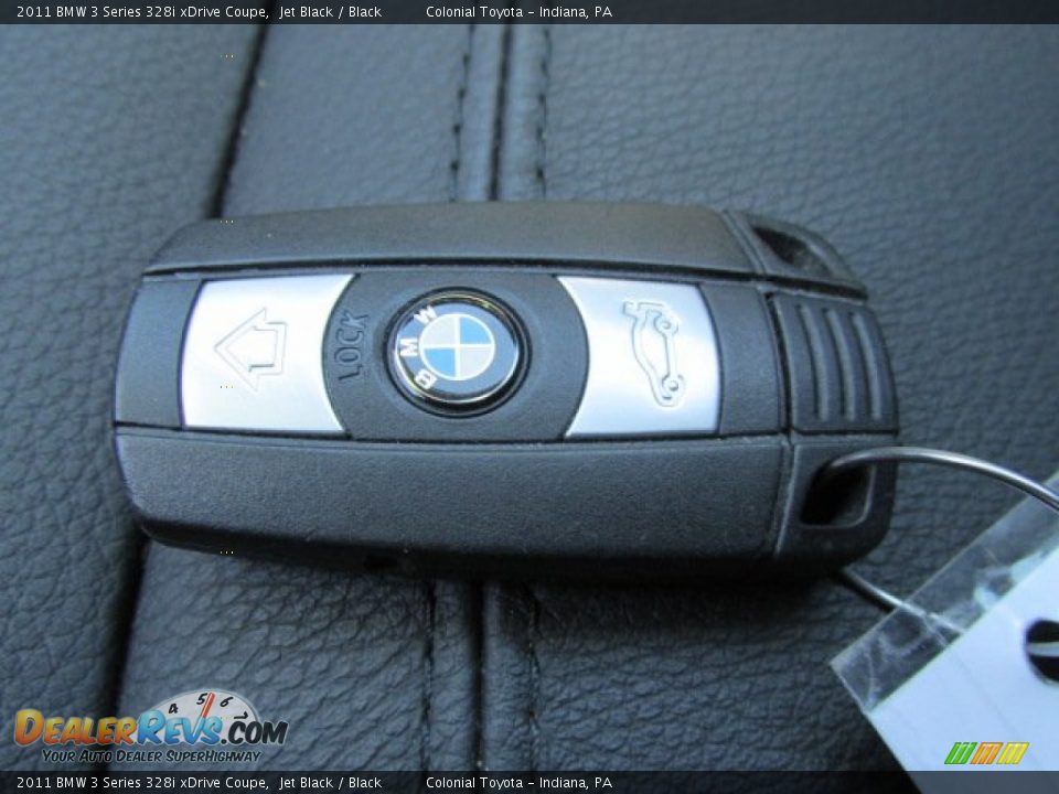 2011 BMW 3 Series 328i xDrive Coupe Jet Black / Black Photo #16