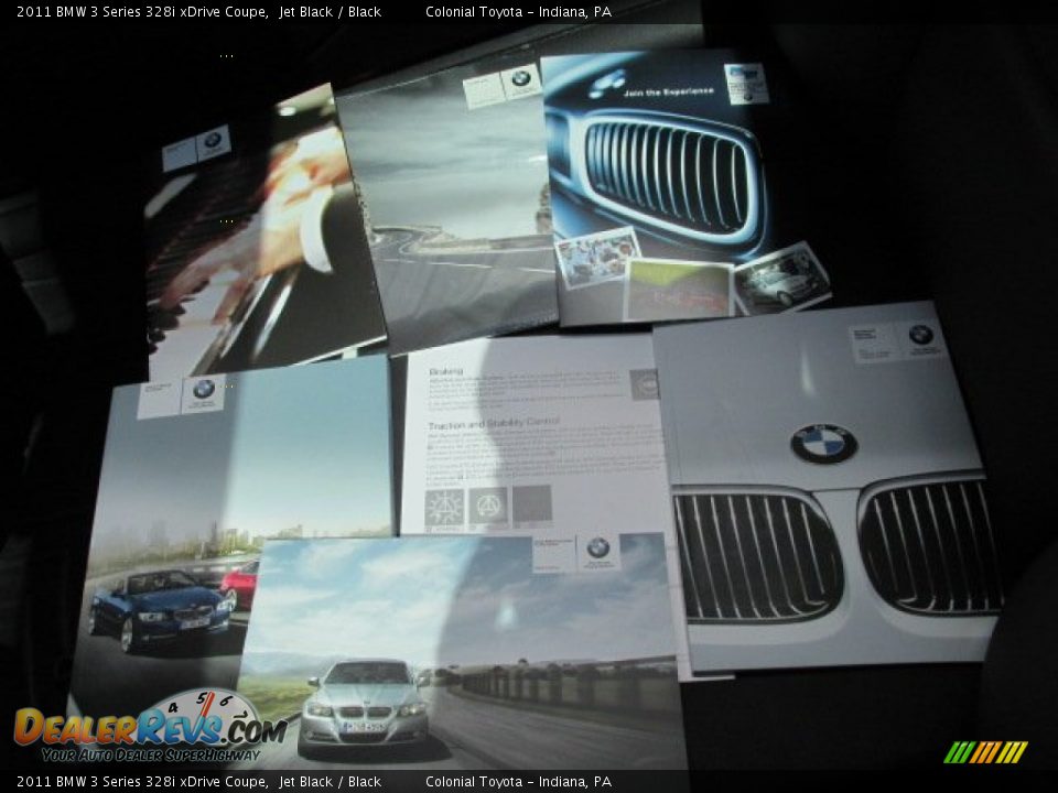 2011 BMW 3 Series 328i xDrive Coupe Jet Black / Black Photo #18