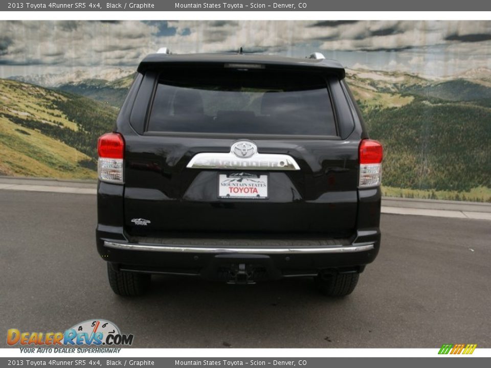 2013 Toyota 4Runner SR5 4x4 Black / Graphite Photo #4