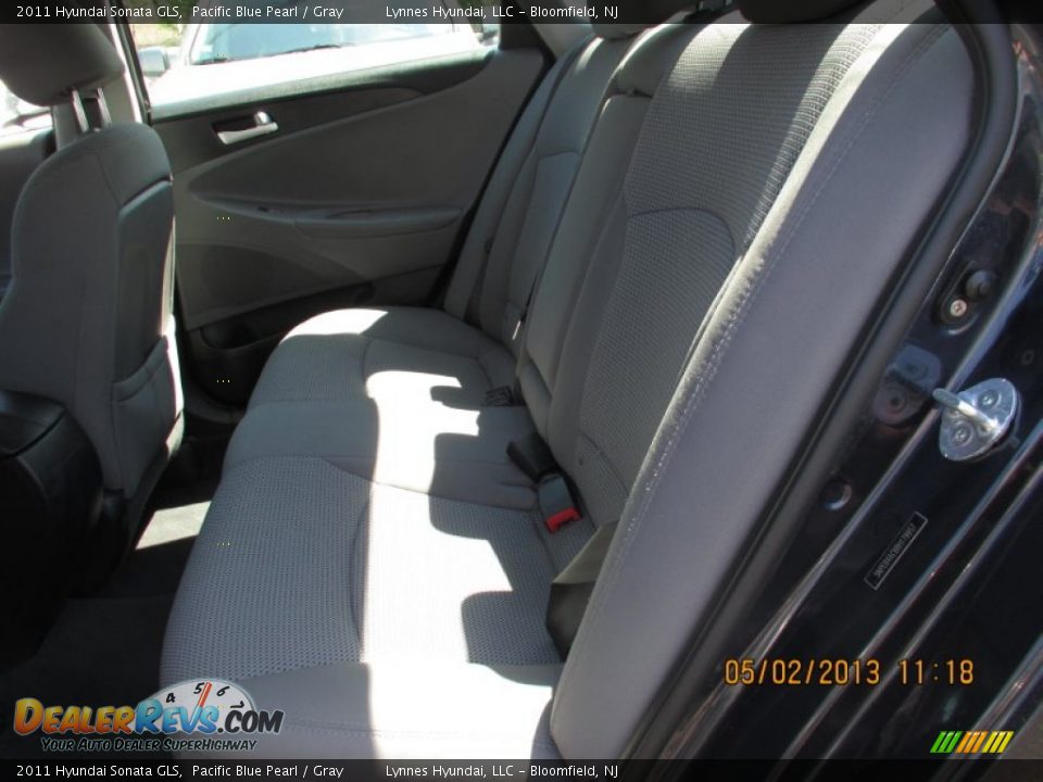 2011 Hyundai Sonata GLS Pacific Blue Pearl / Gray Photo #10