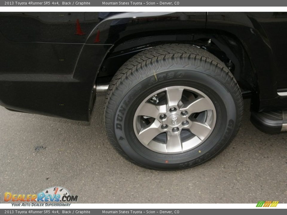 2013 Toyota 4Runner SR5 4x4 Black / Graphite Photo #9