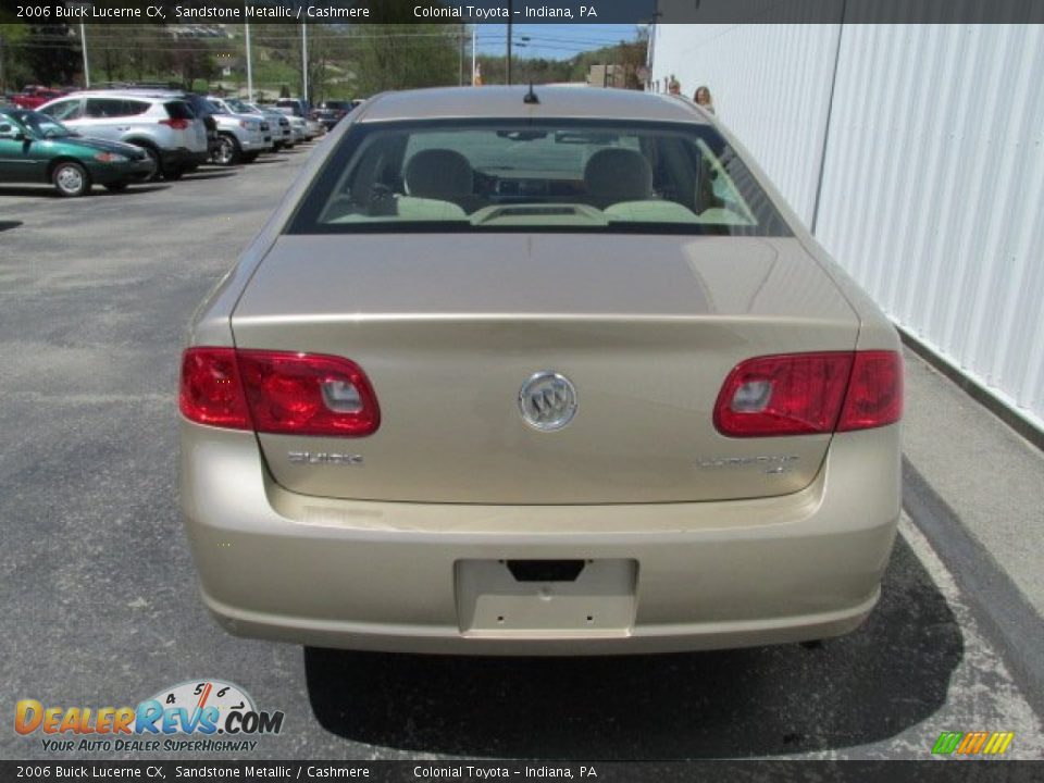 2006 Buick Lucerne CX Sandstone Metallic / Cashmere Photo #8