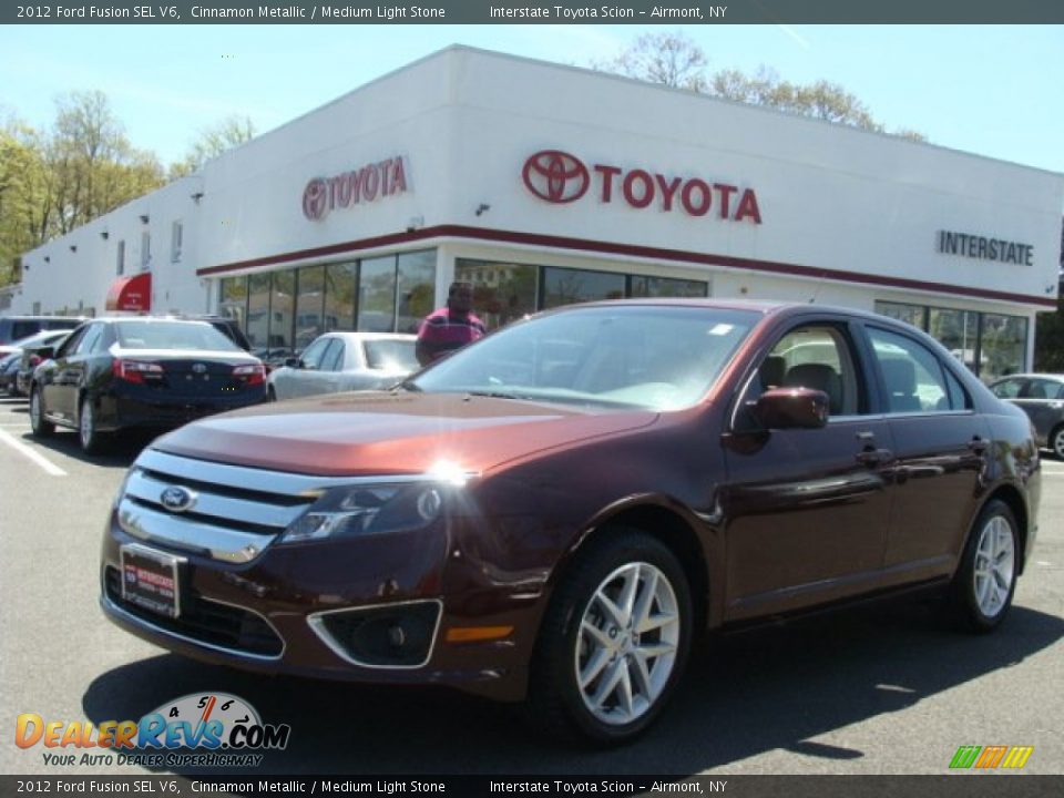2012 Ford Fusion SEL V6 Cinnamon Metallic / Medium Light Stone Photo #1