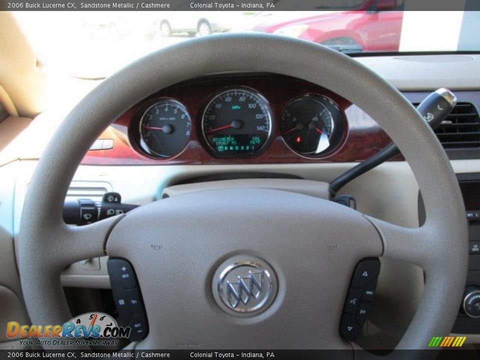 2006 Buick Lucerne CX Sandstone Metallic / Cashmere Photo #13