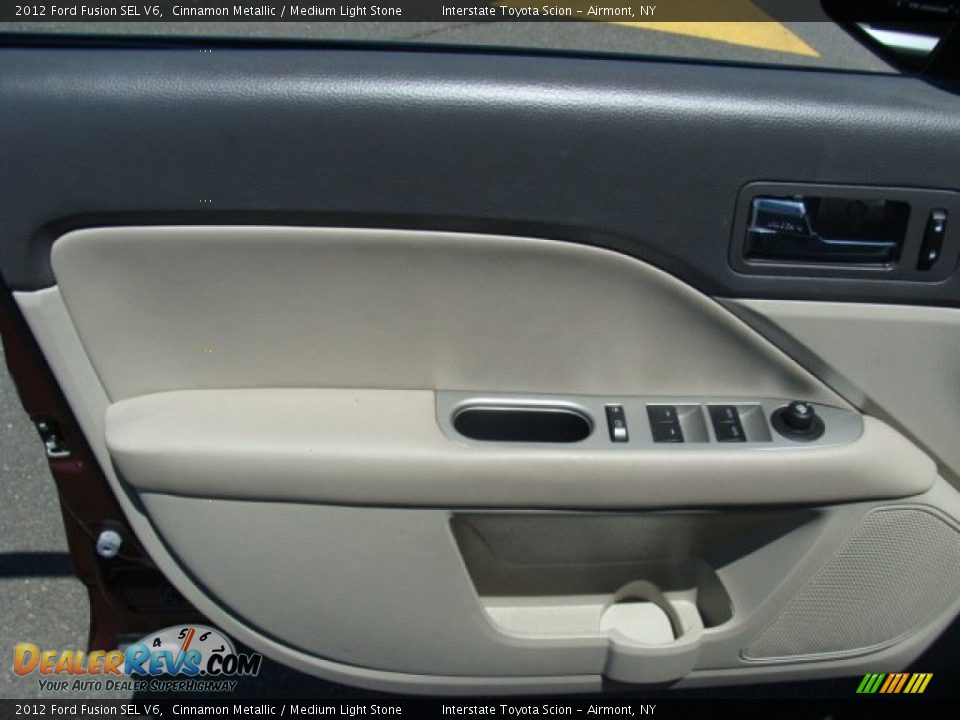 2012 Ford Fusion SEL V6 Cinnamon Metallic / Medium Light Stone Photo #7