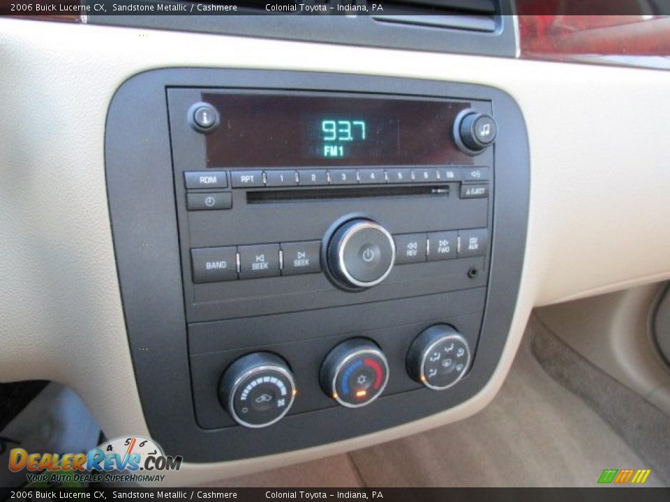 2006 Buick Lucerne CX Sandstone Metallic / Cashmere Photo #15
