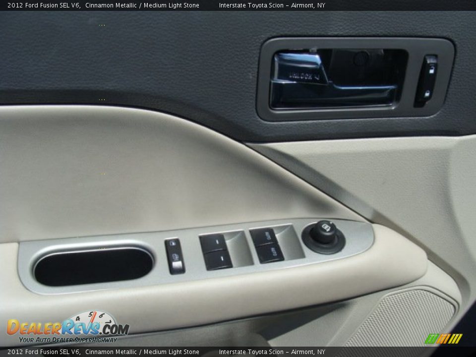 2012 Ford Fusion SEL V6 Cinnamon Metallic / Medium Light Stone Photo #8