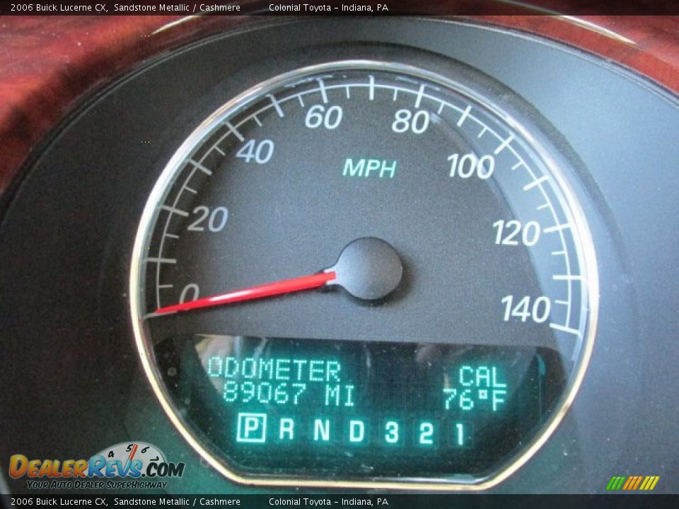 2006 Buick Lucerne CX Sandstone Metallic / Cashmere Photo #20