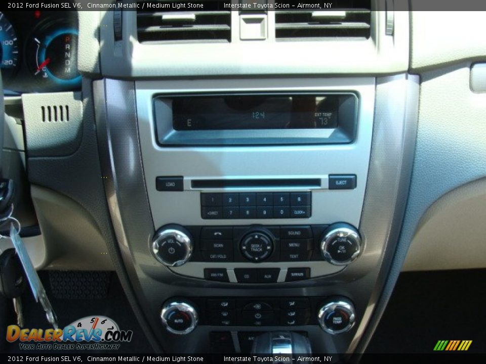 2012 Ford Fusion SEL V6 Cinnamon Metallic / Medium Light Stone Photo #15