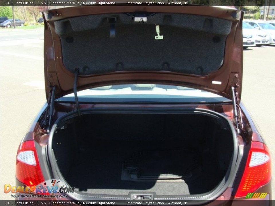 2012 Ford Fusion SEL V6 Cinnamon Metallic / Medium Light Stone Photo #18