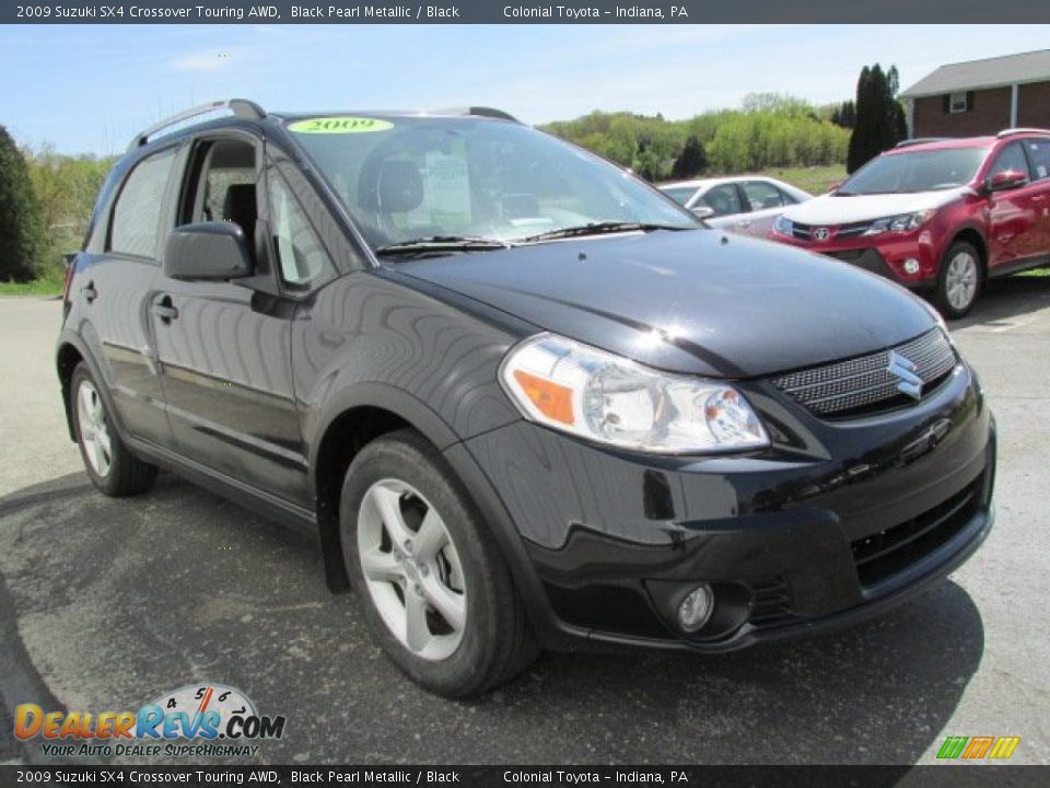 Front 3/4 View of 2009 Suzuki SX4 Crossover Touring AWD Photo #5