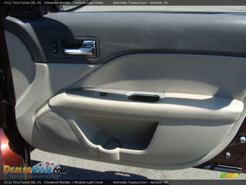 2012 Ford Fusion SEL V6 Cinnamon Metallic / Medium Light Stone Photo #20