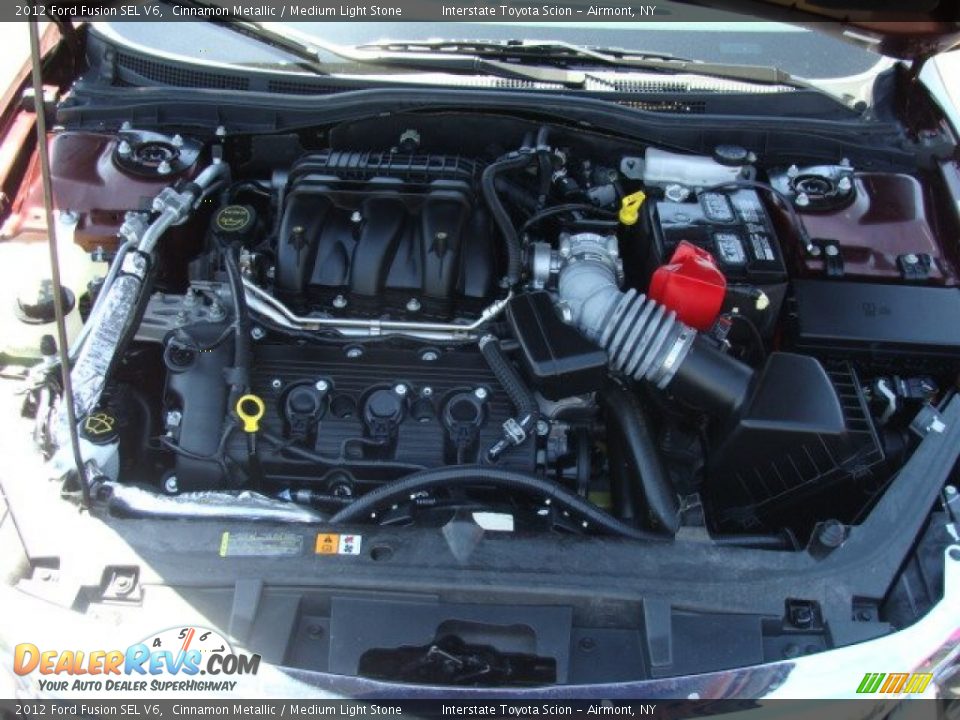 2012 Ford Fusion SEL V6 Cinnamon Metallic / Medium Light Stone Photo #25