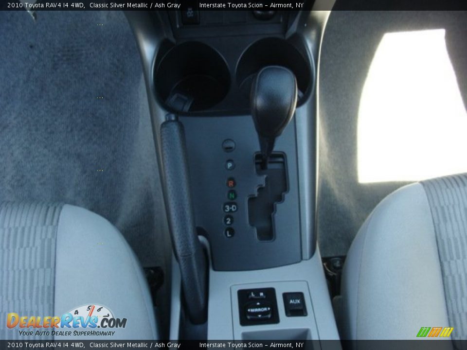 2010 Toyota RAV4 I4 4WD Classic Silver Metallic / Ash Gray Photo #14