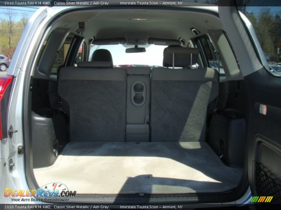 2010 Toyota RAV4 I4 4WD Classic Silver Metallic / Ash Gray Photo #16