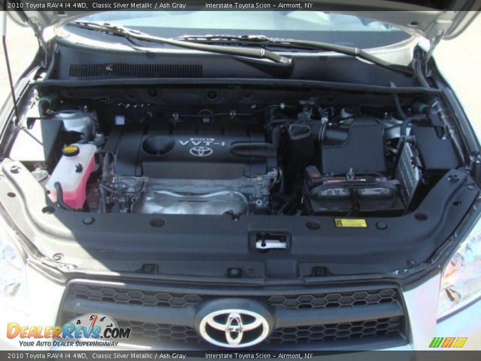2010 Toyota RAV4 I4 4WD Classic Silver Metallic / Ash Gray Photo #22