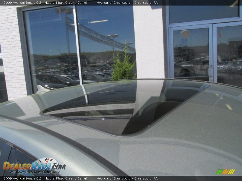 2009 Hyundai Sonata GLS Natural Khaki Green / Camel Photo #3