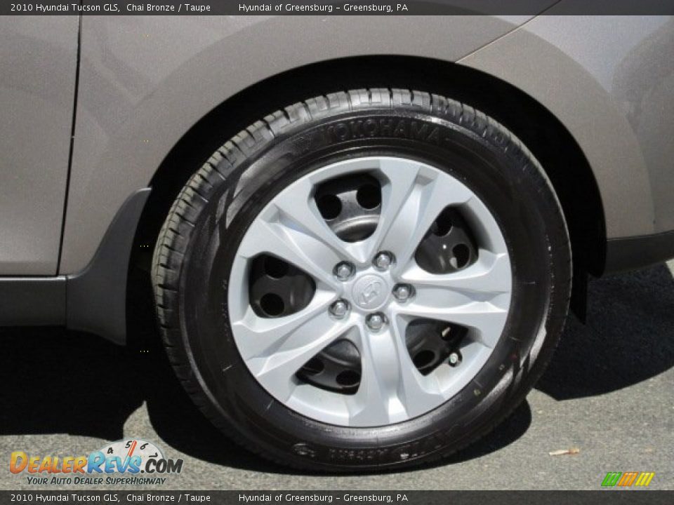 2010 Hyundai Tucson GLS Chai Bronze / Taupe Photo #3