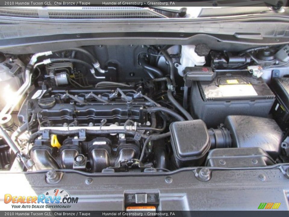 2010 Hyundai Tucson GLS Chai Bronze / Taupe Photo #10