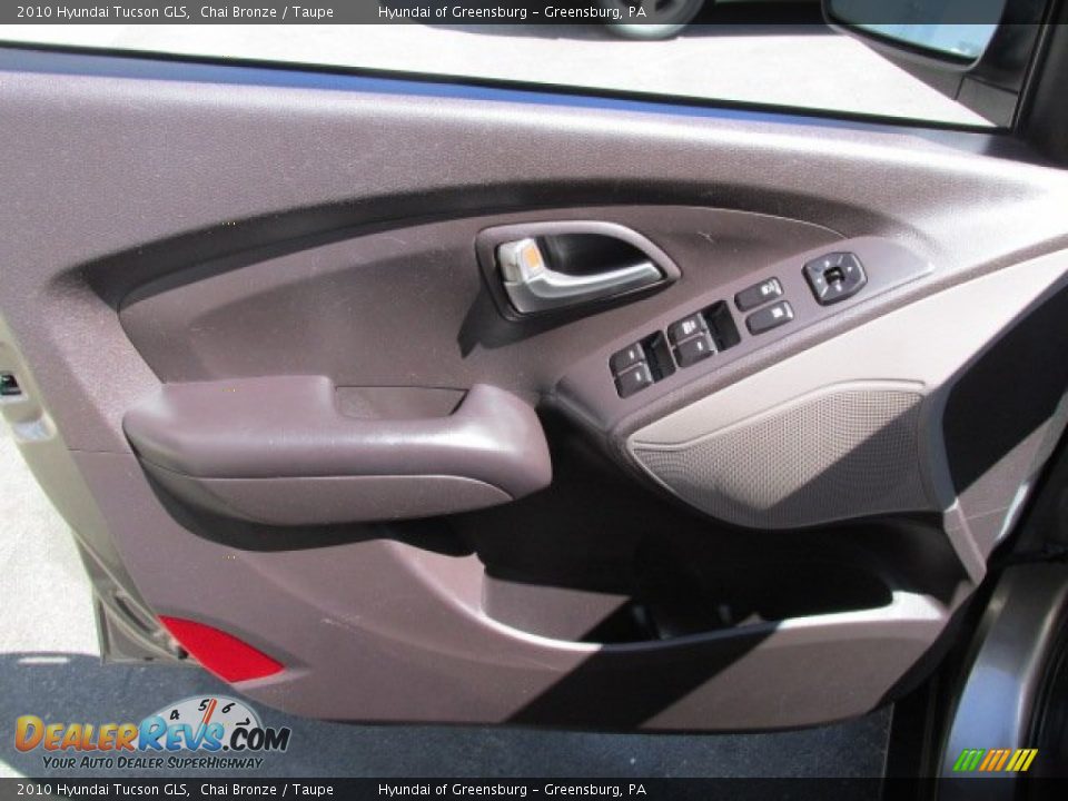 2010 Hyundai Tucson GLS Chai Bronze / Taupe Photo #11