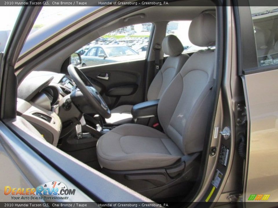 2010 Hyundai Tucson GLS Chai Bronze / Taupe Photo #13