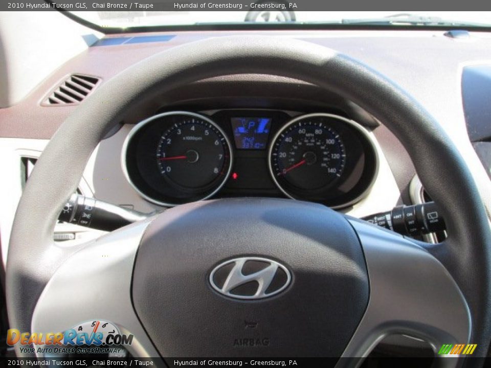 2010 Hyundai Tucson GLS Chai Bronze / Taupe Photo #20
