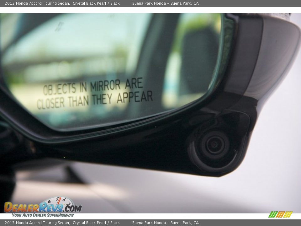 2013 Honda Accord Touring Sedan Crystal Black Pearl / Black Photo #7