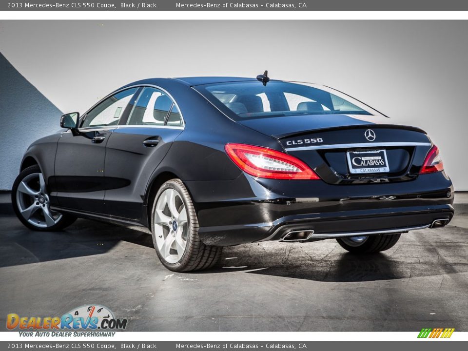 2013 Mercedes-Benz CLS 550 Coupe Black / Black Photo #2
