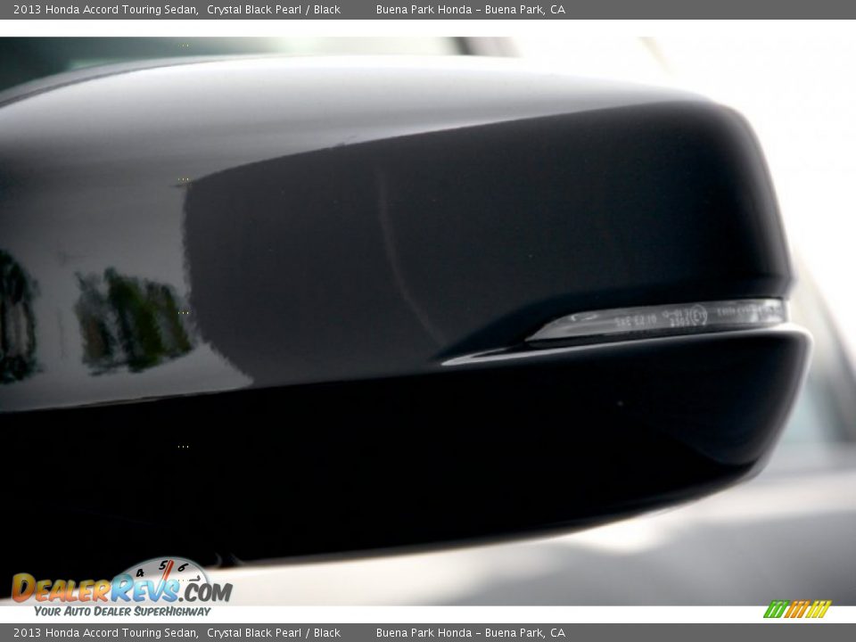 2013 Honda Accord Touring Sedan Crystal Black Pearl / Black Photo #12