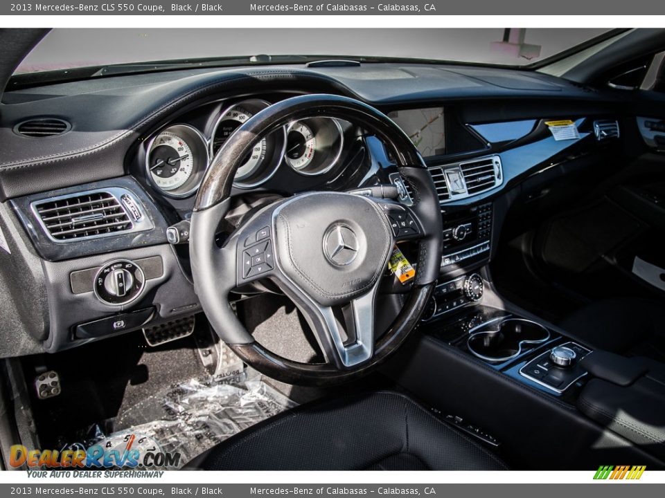2013 Mercedes-Benz CLS 550 Coupe Black / Black Photo #5