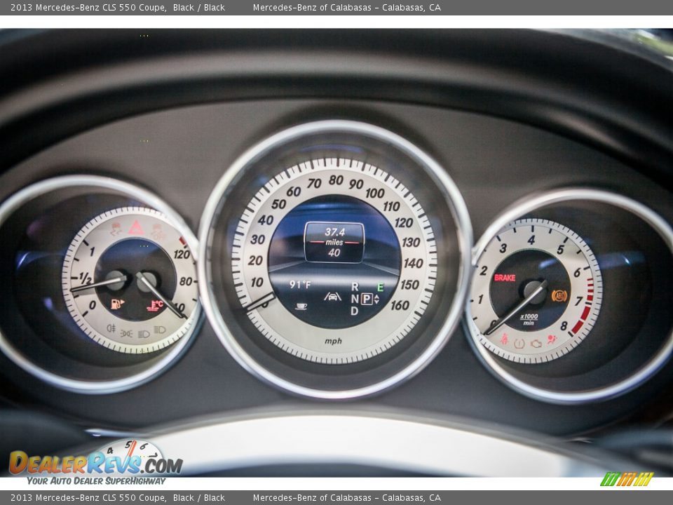 2013 Mercedes-Benz CLS 550 Coupe Black / Black Photo #6