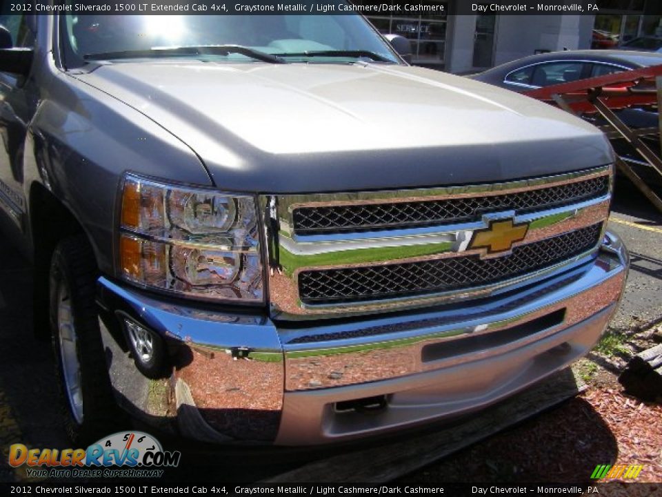2012 Chevrolet Silverado 1500 LT Extended Cab 4x4 Graystone Metallic / Light Cashmere/Dark Cashmere Photo #1