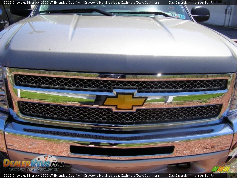 2012 Chevrolet Silverado 1500 LT Extended Cab 4x4 Graystone Metallic / Light Cashmere/Dark Cashmere Photo #2