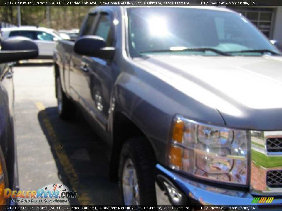 2012 Chevrolet Silverado 1500 LT Extended Cab 4x4 Graystone Metallic / Light Cashmere/Dark Cashmere Photo #3