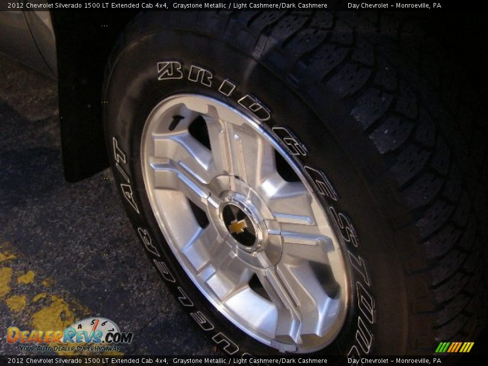 2012 Chevrolet Silverado 1500 LT Extended Cab 4x4 Graystone Metallic / Light Cashmere/Dark Cashmere Photo #4