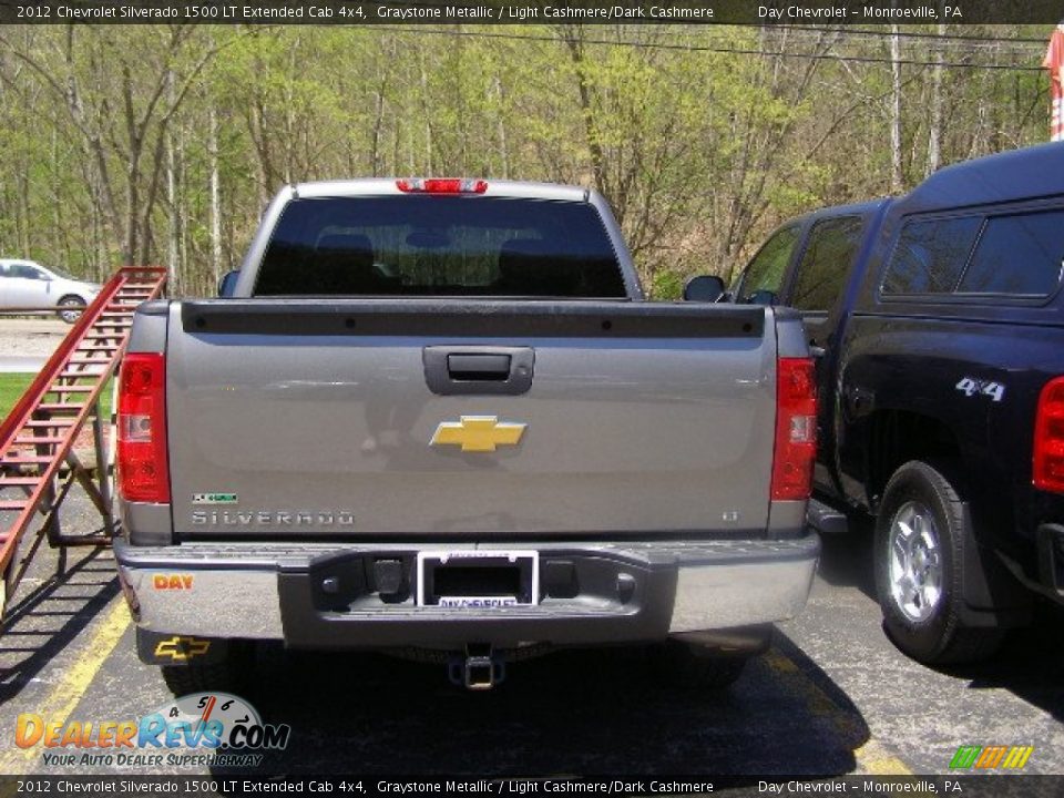 2012 Chevrolet Silverado 1500 LT Extended Cab 4x4 Graystone Metallic / Light Cashmere/Dark Cashmere Photo #9