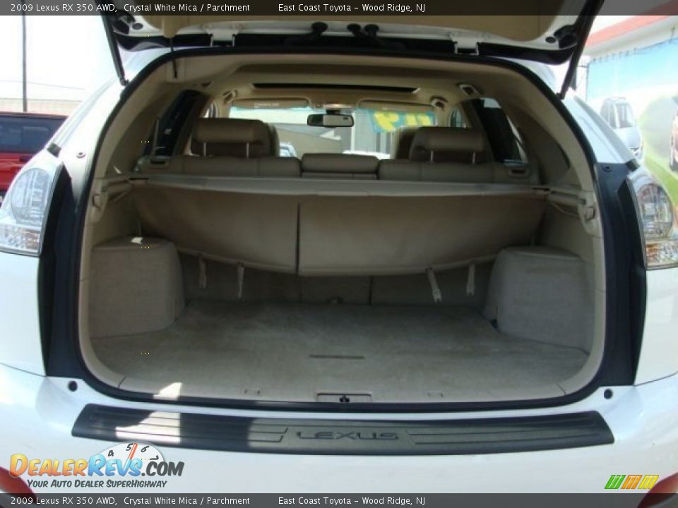 2009 Lexus RX 350 AWD Crystal White Mica / Parchment Photo #13