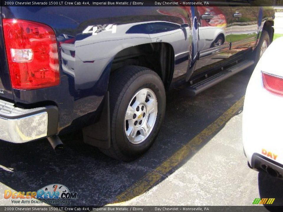 2009 Chevrolet Silverado 1500 LT Crew Cab 4x4 Imperial Blue Metallic / Ebony Photo #3
