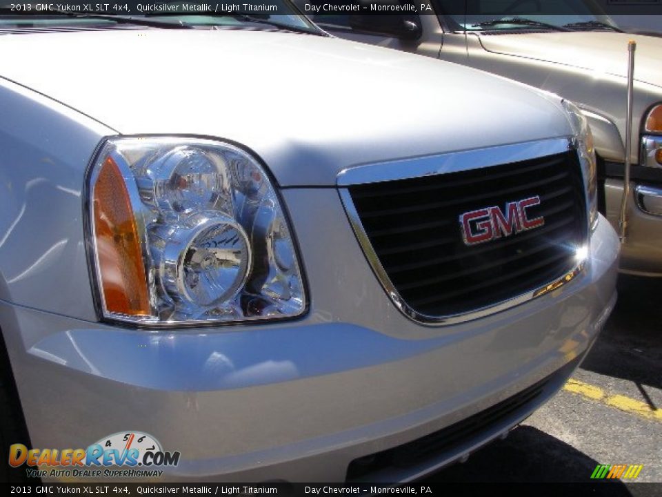 2013 GMC Yukon XL SLT 4x4 Quicksilver Metallic / Light Titanium Photo #2