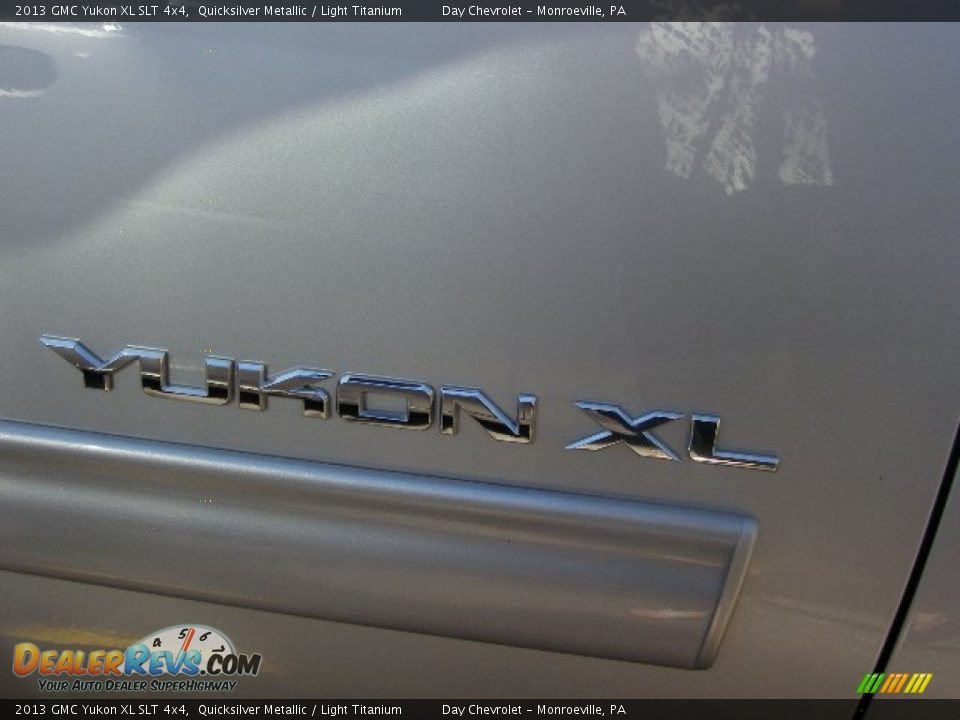 2013 GMC Yukon XL SLT 4x4 Quicksilver Metallic / Light Titanium Photo #5