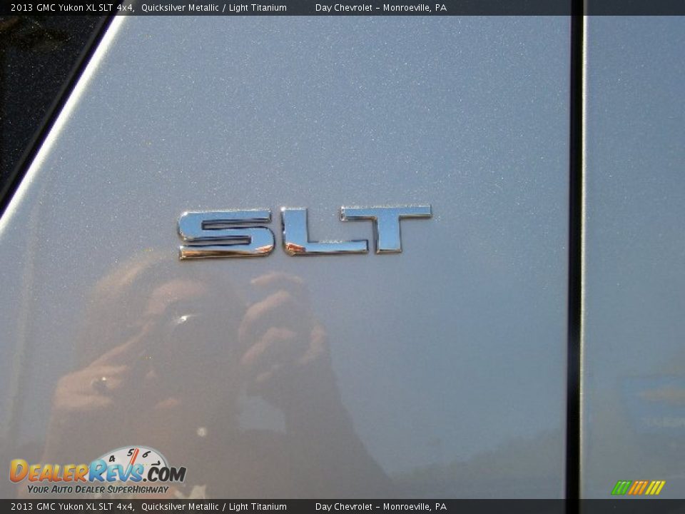 2013 GMC Yukon XL SLT 4x4 Quicksilver Metallic / Light Titanium Photo #7