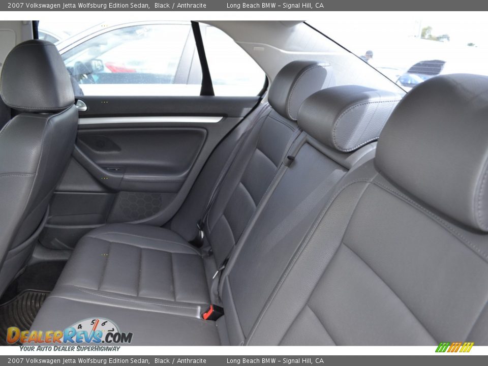 2007 Volkswagen Jetta Wolfsburg Edition Sedan Black / Anthracite Photo #6